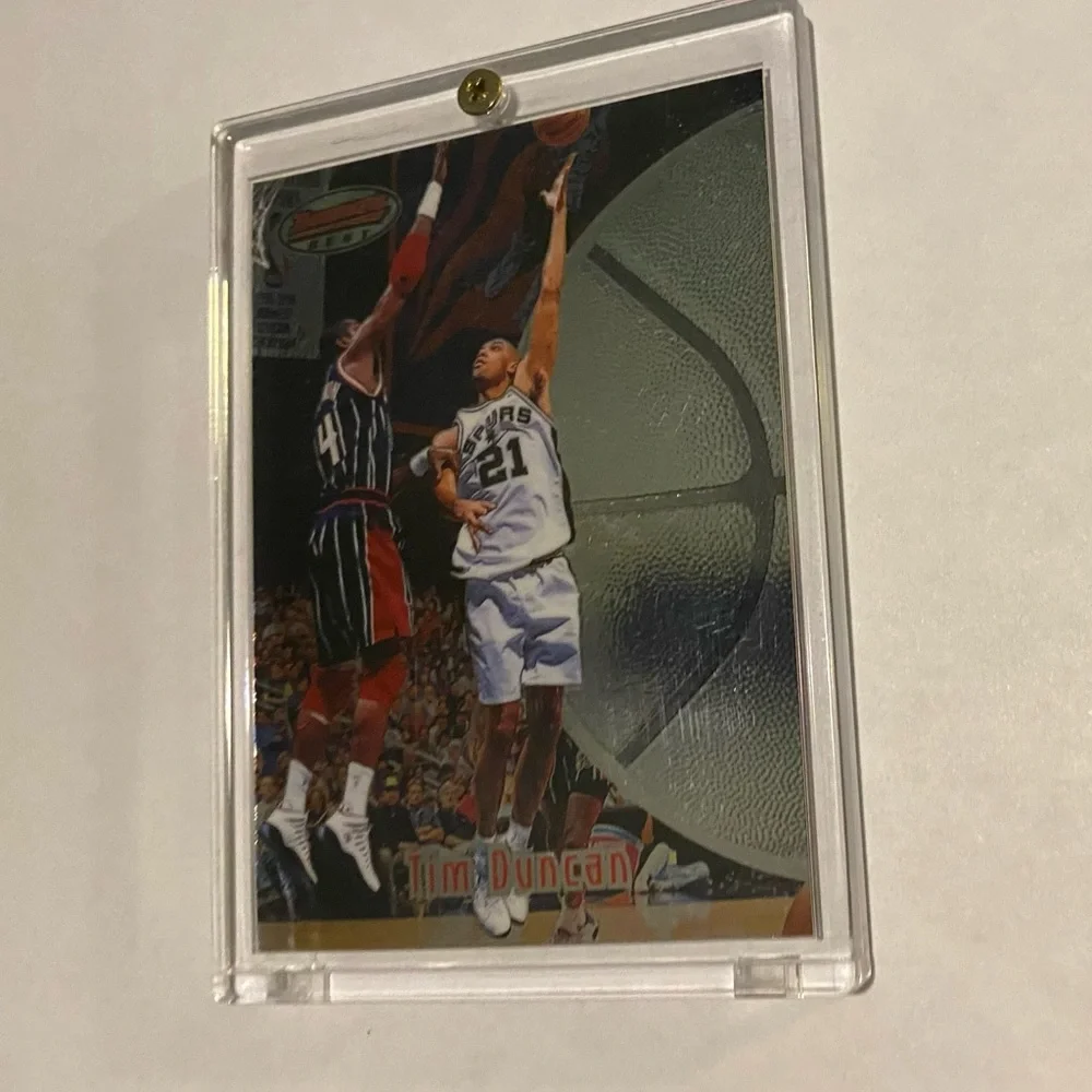 Tim Duncan 1998 Rookie Bowman's Best Basketball Cards Vintage Collectible
